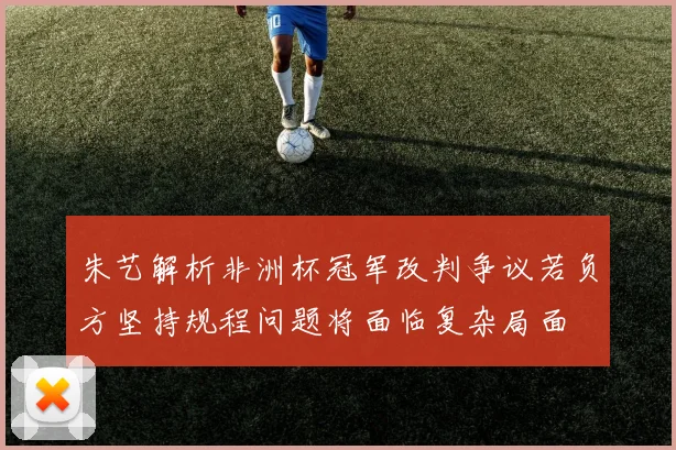 朱艺解析非洲杯冠军改判争议若负方坚持规程问题将面临复杂局面